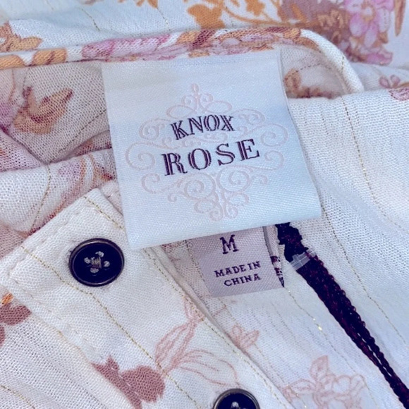 Knox Rose floral maxi dress size medium new with tags - Picture 4 of 15